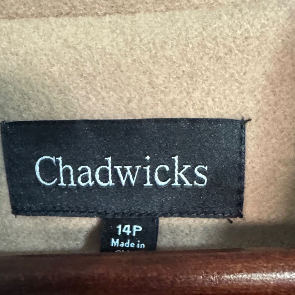 Chadwicks Women's Wool Blend Overcoat. - Picture 4 of 8